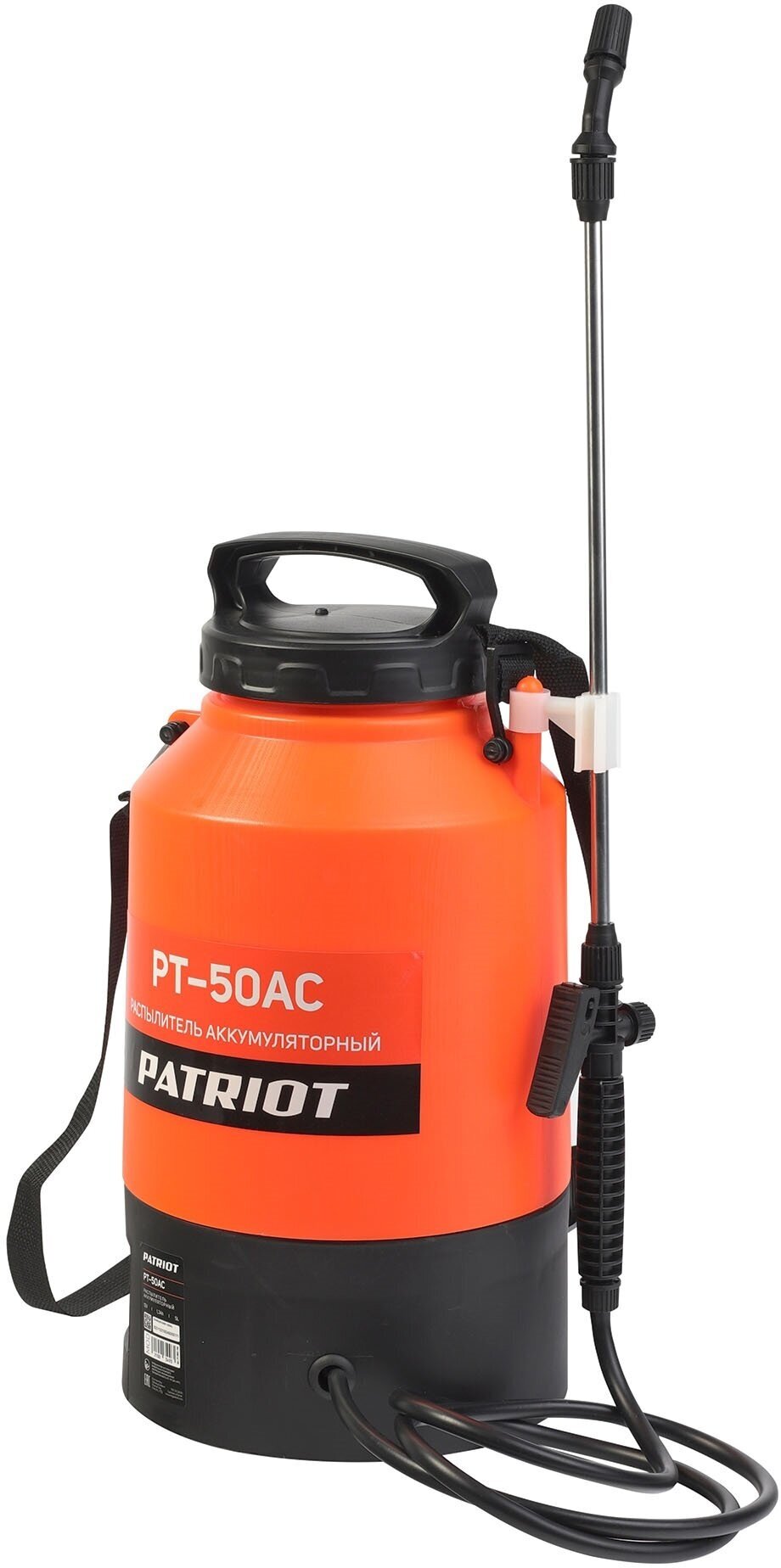 Опрыскиватель садовый аккумуляторный Patriot PT-50AC 5 л
