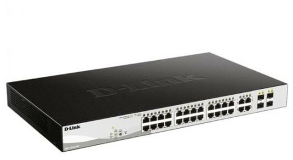 Коммутатор D-Link управляемый [dgs-1210-28p/fl1a]