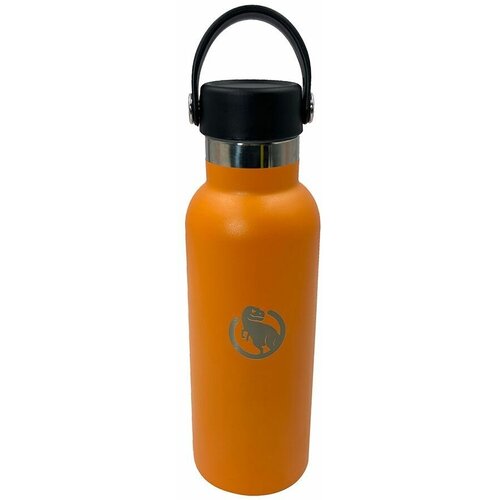 Термос для напитков (термобутылка) THEROPOD TP-31P 0.5L, нержавеющая сталь, пробка винтовая (металл, пластик), оранжевый