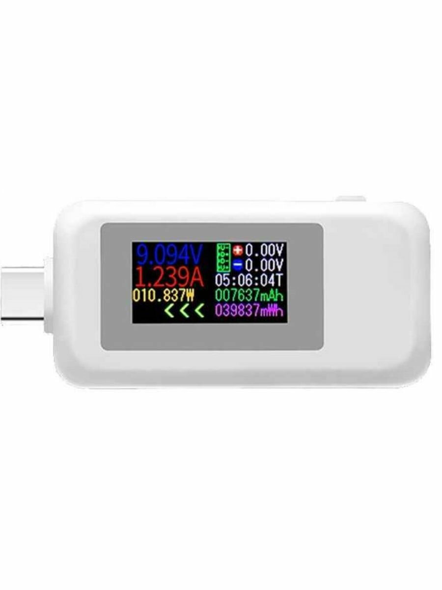 USB тестер KWS-MX1902C белый