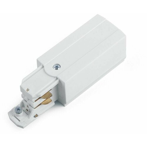 Токоподвод левый трехфазный для шинопровода , белый , PRO-0431/PRO-043112-3-RUS Артикул 41073