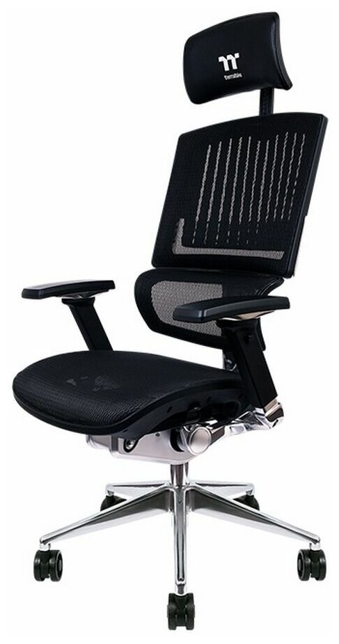 Игровое кресло Thermaltake CYBERCHAIR E500 Black, Comfort size 4D(524230)