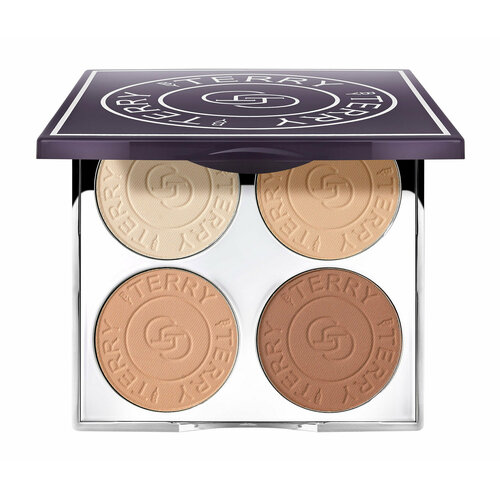 BY TERRY Hyaluronic Hydra-Powder Palette Палетка пудр гиалуроновых, 4x2,5г, 2 Medium To Warm