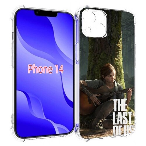 Чехол MyPads The Last of Us Part II для iPhone 14 (6.1) задняя-панель-накладка-бампер