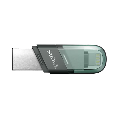 SanDisk Флеш накопитель SanDisk iXpand Flip 64GB USB3.1/Lightning накопитель sandisk 64gb ixpand luxe type c lightning flash drive sdix70n 064g gn6nn