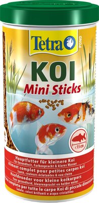 Корм для карпов Кои Tetra Pond Koi Sticks Mini 1 л, минипалочки для мальков от 10 до 25 см