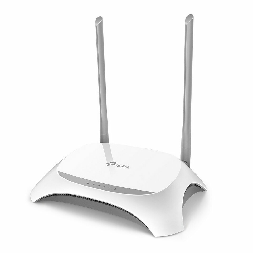 Беспроводной маршрутизатор TP-LINK TL-WR842N (802.11n, 300 Мбит/с, 4xLAN 100 Мбит/сек, VPN, MIMO, LTE, 3G, WEP, WPA, WPA2, USB) (TL-WR842N)