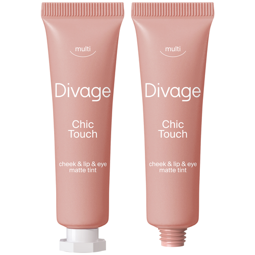 DIVAGE Chic Touch Matte Tint, 02 универсальный тинт для макияжа глаз губ и щек beautydrugs insomnia mister tint 1 8 гр