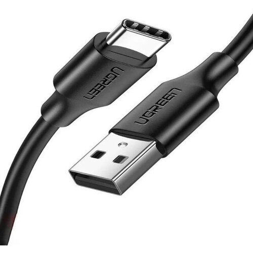 кабель ugreen us177 30875 usb a to micro usb usb type c cable 1 метр чёрный Кабель Ugreen US287 (60116) USB-A 2.0 to USB-C Cable (1 метр) чёрный