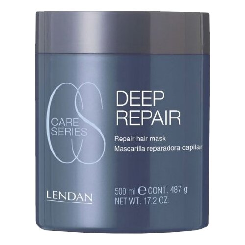 LENDAN Care Series маска Deep Repair восстанавливающая, 600 г, 500 мл, банка маска для ослабленных и химически обработанных волос dikson mask repair 500 мл