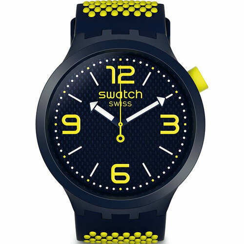 Наручные часы swatch Оригинальные часы Swatch BBNEON, от официального представителя so27n102, синий, желтый