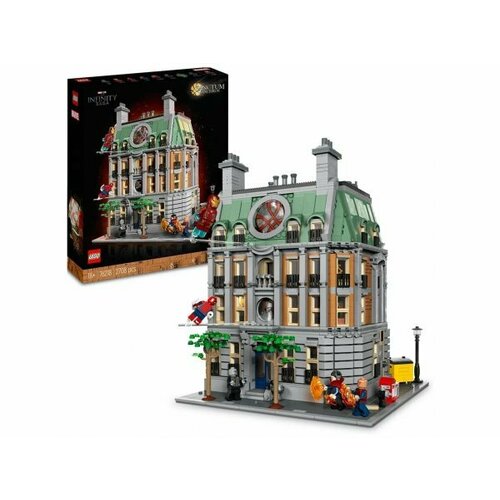 Конструктор Lego 76218 Sanctum Sanctorum Санктум Санкторум Доктора Стрэнджа конструктор lego marvel super heroes санктум санкторум доктора стрэнджа 76218 2708 деталей