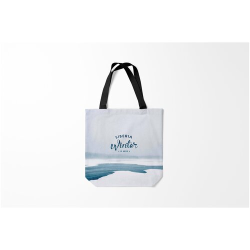 фото Сумка-шоппер / 40х40 см / регионы россии / сибирь burnettie