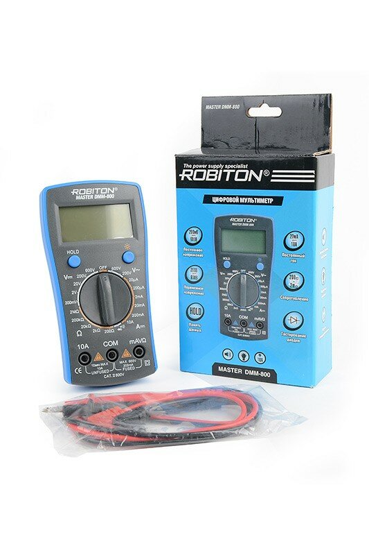 Мультиметр ROBITON MASTER DMM-800 BL1