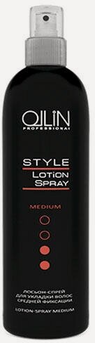 Изображение товара Лосьон-спрей OLLIN PROFESSIONAL Lotion-Spray Medium для укладки волос средней фиксации 250 мл