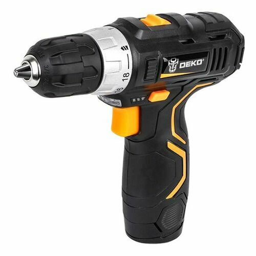 Дрель-шуруповерт DEKO GCD12DU3 15Ач с одним аккумулятором 063-4133 8290₽