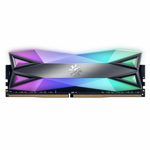 Оперативная память DDR4 8Gb ADATA XPG Spectrix D60G RGB оперативная память 8gb ddr4 3200mhz adata xpg d60g rgb ax4u32008g16a st60