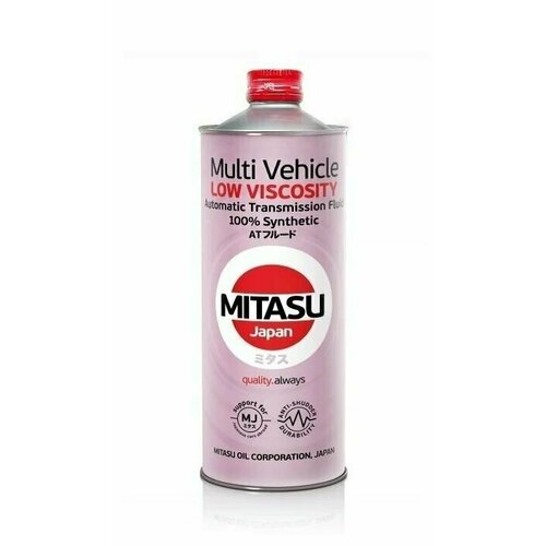 MJ325 MITASU LOW VISCOSITY ATF АКПП (1L) синтетическое(1/20) Япония.