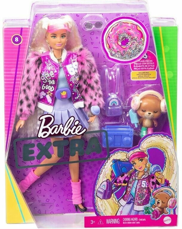 Barbie Кукла Блондинка с хвостиками, GYJ77