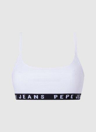 Топ Pepe Jeans, размер XS, белый