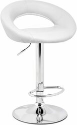 Стул барный Woodville Oazis white / chrome