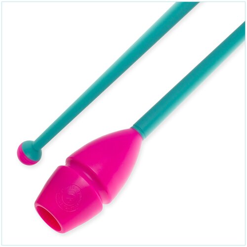 Булавы соединяемые 41cm mod. Nika bi-col. Pink x Turquoise