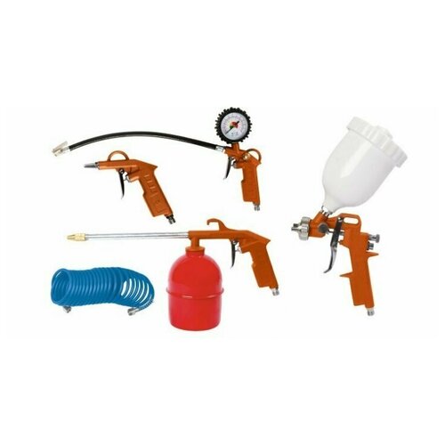 Набор пневмоинструмента для компрессора 5 в 1 Stromo KIT-5C 190000₽