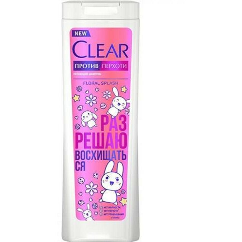 Шампунь для волос Clear Vita Abe Floral, Splash женский, 380 мл рюкзак target splash floral 21915