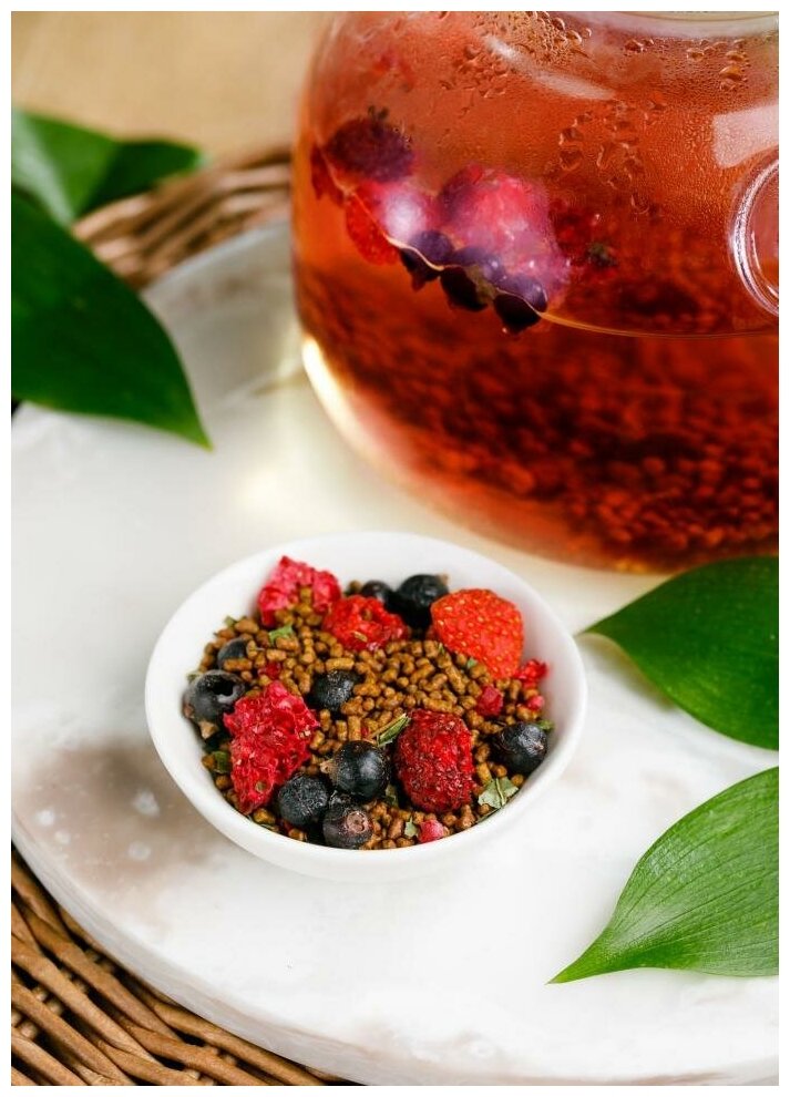 Сибирский Кедр Чайный напиток «Гречишный» с лесными ягодами, 150 г - фотография № 3
