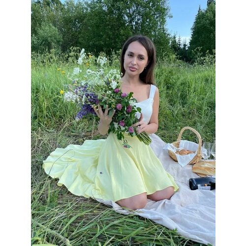 фото Кроп-топ ninavera, размер 48, белый