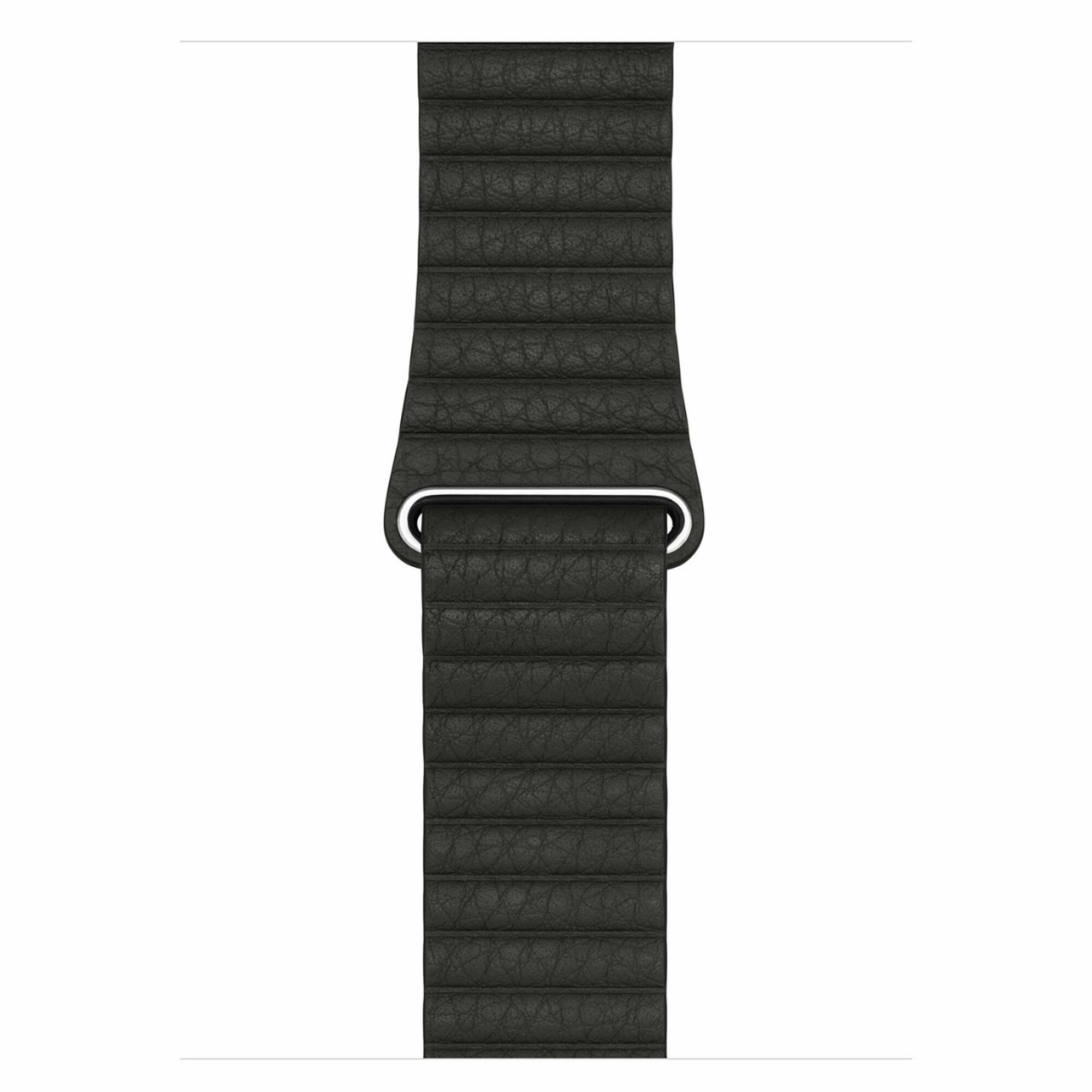Ремешок Apple Leather Loop Black L для Apple Watch 42-44-45-49mm MXAC2M/A