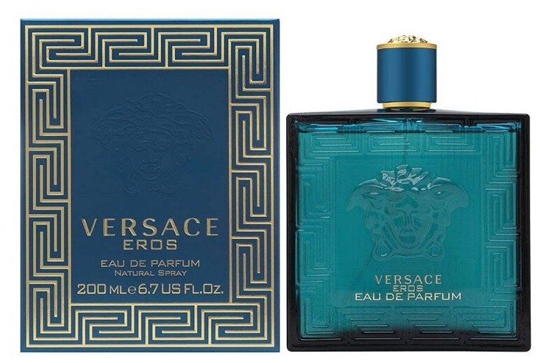 Парфюмерная вода Versace Eros Eau De Parfum 200 мл.