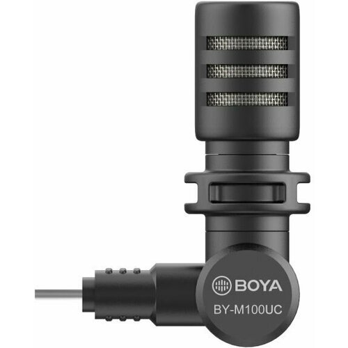 Boya BY-M100UC Компактный микрофон с поворотной головой и разъемом USB Type-C 429000₽