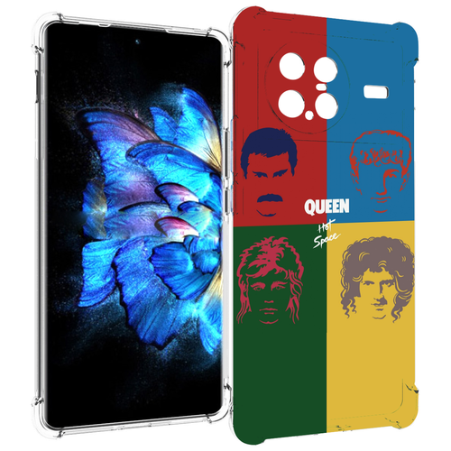 Чехол MyPads hot space queen альбом для Vivo X Note 5G задняя-панель-накладка-бампер