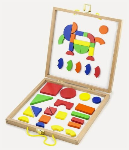 Изображение товара Магнитная мозайка Viga в чемодане 59687