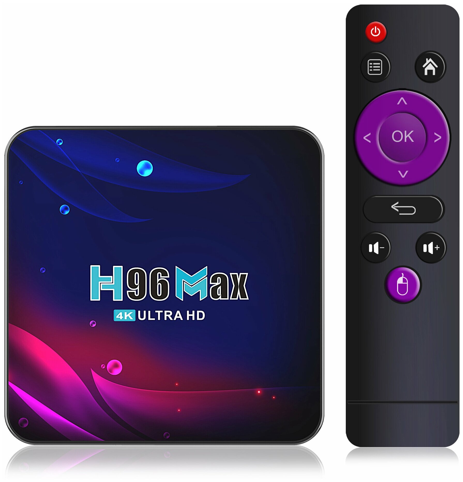 Смарт ТВ приставка OneTech H96 Max V11 RK3318 4К ULTRA HD TV BOX 2/16 Гб Андроид 11.0