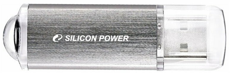 Флешка Silicon Power UFD ULTIMA II-I 8 ГБ, 1 шт, Silver