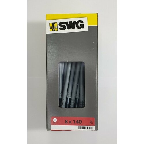 Дюбель-гвоздь полукруглая голова PZ3 8x140 (50 pcs) SWG, Германия