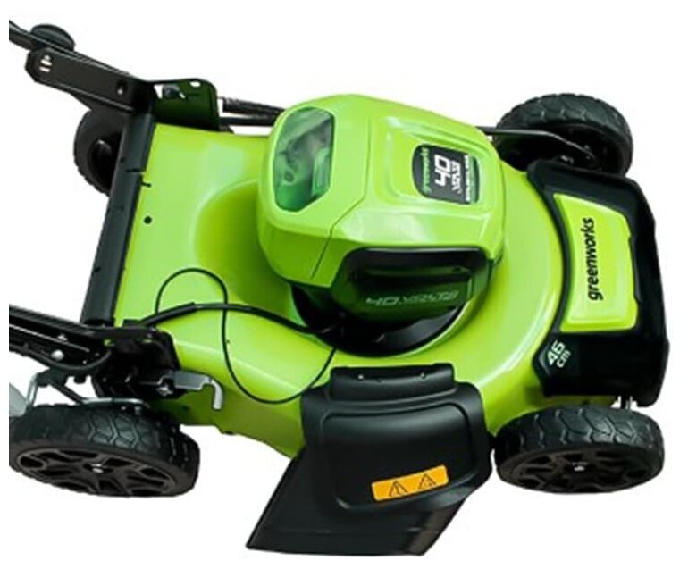 Газонокосилка аккумуляторная Greenworks GD40LM46HP 2514407, 40V, 46 см, бесщеточная, без АКБ и ЗУ - фотография № 10