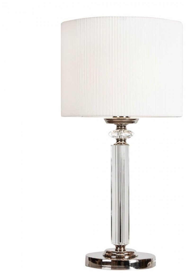 Интерьерная настольная лампа iLamp Alexa T2404-1 Nickel