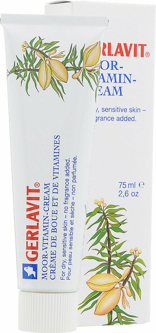 Gehwol Gerlavit Moor-vitamin-creme - Витаминный крем для лица Герлавит 75 мл