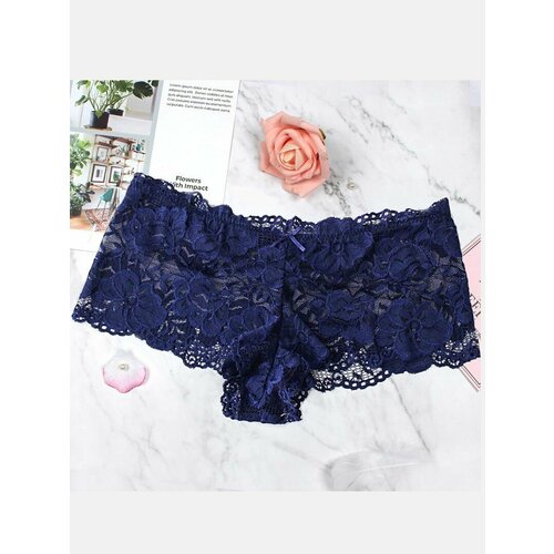 фото Трусы , размер 54/58, коралловый, горчичный, мультиколор, фиолетовый, бирюзовый, голубой lita