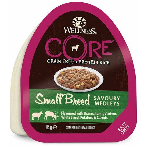 CORE SMALL BREED консервы из баранины с олениной для собак мелких пород 85 г ( 8 шт в упаковке)