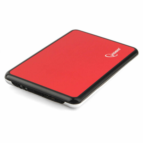 Корпус для HDD/SSD Gembird EE2-U3S-61, красный/серебристый