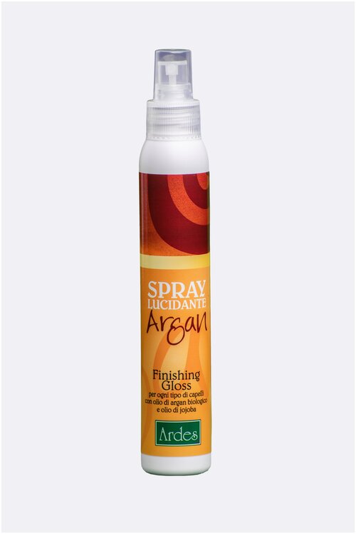Ardes Спрей для блеска волос, против секущихся волос Аргана. Spray lucidante Argan 75 мл. Италия