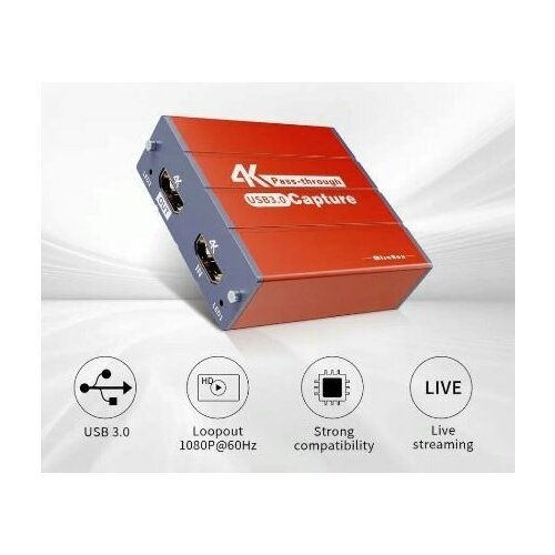 Видеозахват USB 3.0 4K HDMI, 1080P 60FPS HD spedal 926 stream webcam 4k 60fps hd 1080p auto focus game streaming home office online teaching for obs x box xsplit skype facebook 931 new version