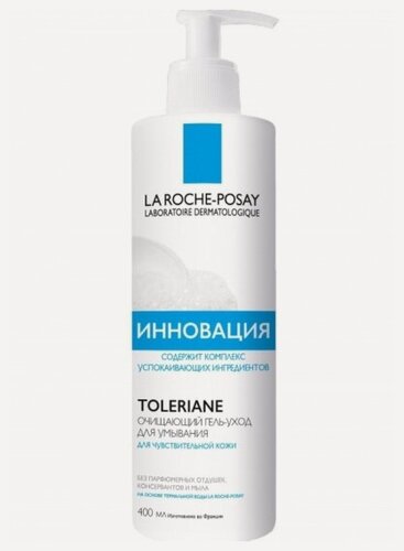 Изображение товара Гель-уход для лица LA Roche-posay Toleriane Очищающий, 400 мл