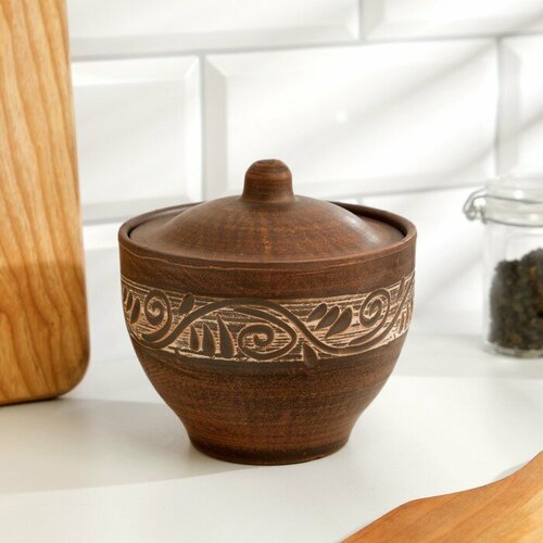 SUI Горшок для запекания Ангоб 06 л13 х 12 х 12см 1223₽