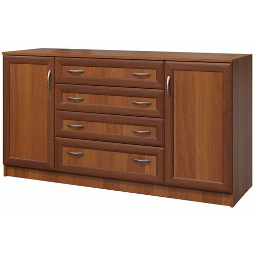 Комод с 4 ящиками и 2 дверью Рио-2,4, ШхГхВ: 156х50х90 см