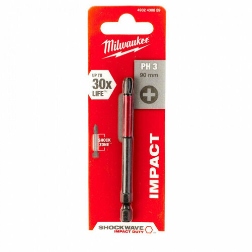 Насадка Milwaukee Shockwave PH3 90мм 4932430859 насадка milwaukee shockwave pz3 150мм 4932471929